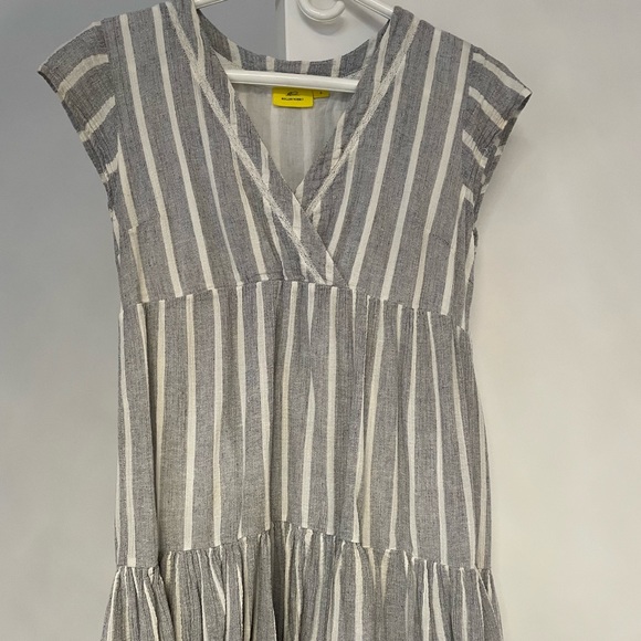 Roller Rabbit saanvi stripe empire waste tunic/coverup dress size small - Picture 4 of 5